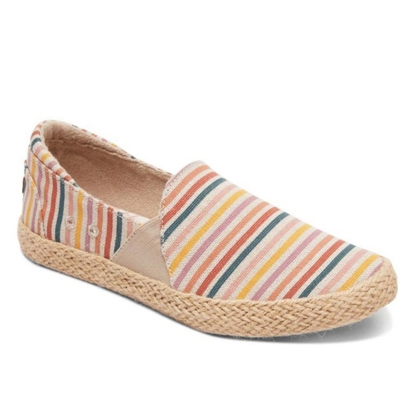 Roxy Striped Espadrille Slip On - Picture 3 of 10